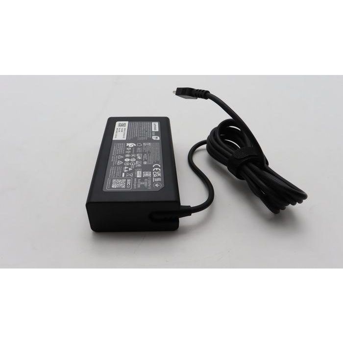Lenovo 100W USB-C AC adapter for Lenovo laptops, supports 20V, 15V, 9V, 5V output, includes 0.5m power cord. 5 Lenovo 100W USB-C AC adapter for Lenovo laptops, supports 20V, 15V, 9V, 5V output, includes 0.5m power cord. 5