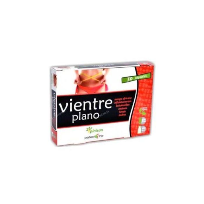 Perfect Line Vientre Plano 30 Cápsulas con Mango Africano, Hinojo, Fermentos Lácticos y Enzimas Digestivas para Digestión y Control de Peso