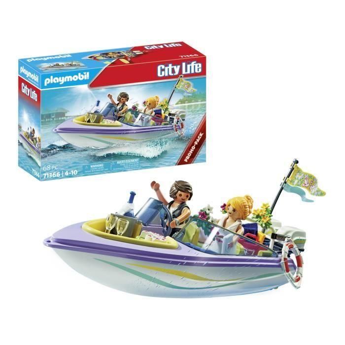 Paseo Lancha En La Luna De Miel City Life 71366 Playmobil 4