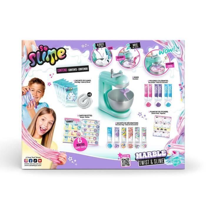 Maquina de mezclar slime. incluye guía de rectas para crear tus slimes verdaderamente unicos. 34x11,7x27 cm 1 Maquina de mezclar slime. incluye guía de rectas para crear tus slimes verdaderamente unicos. 34x11,7x27 cm 1
