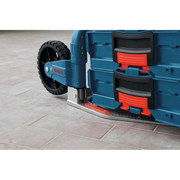 Bosch Professional Carretilla de transporte plegable para L-Boxx, capacidad de suelo 125 kg - 1600A001SA 9