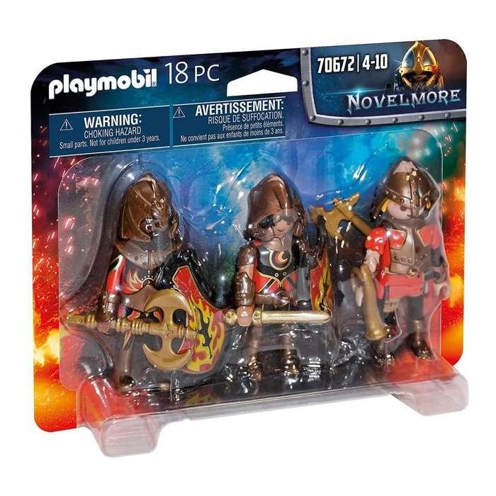 Playmobil Set de 3 Bandidos de Burnham Novelmore 2