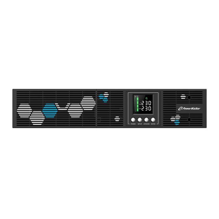 PowerWalker VI RLP SAI Line-Interactive 2000VA Onda Pura 2U Rack C14 In 8x IEC FP 0.9 - Control de Salidas Individual 1