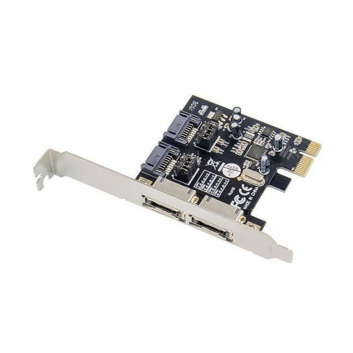 MicroConnect ASM1061 Tarjeta Expansión PCIe SATA III, Controladora Host 2 Canales 6Gb/s para PC. Retrocompatible SATA 1.5/3Gb/s, PCI Express 2.0. MicroConnect ASM1061 Tarjeta Expansión PCIe SATA III, Controladora Host 2 Canales 6Gb/s para PC. Retrocompatible SATA 1.5/3Gb/s, PCI Express 2.0.