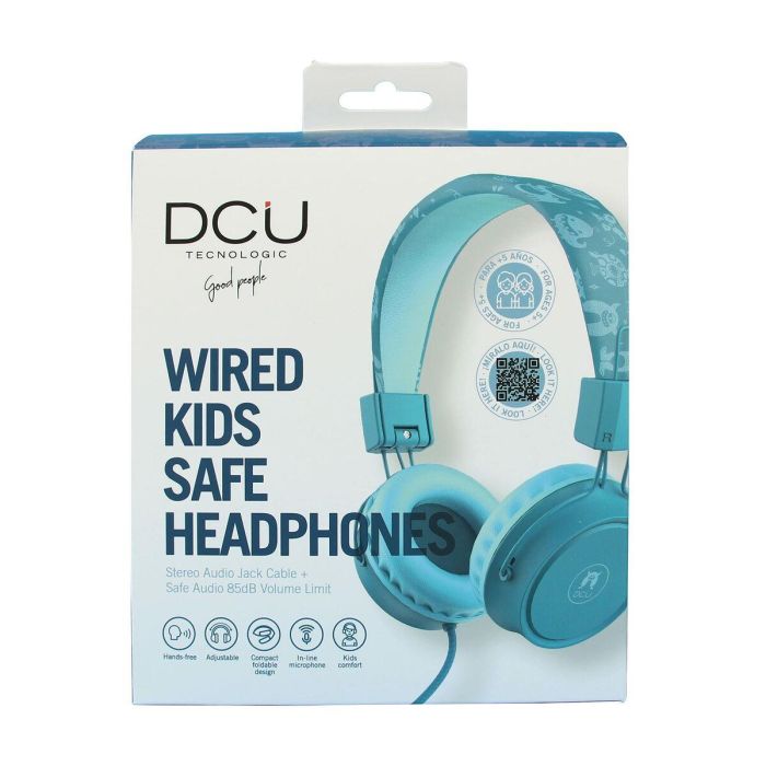 Auriculares DCU SAFE Azul 1