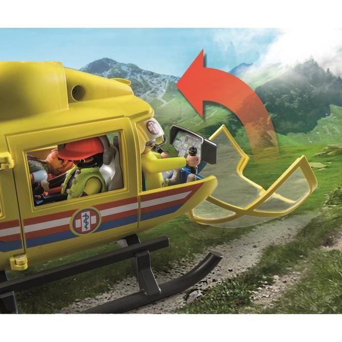 PlayMobil - 71203 - City Action Les Subcutors - Helicopíter de rescate 3