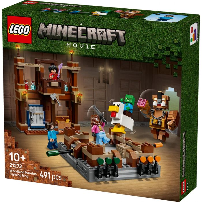 Lego Minecraft 21272 The Woodland Manor Ring Juego de Construcción para Niños a partir de 10 Años 10