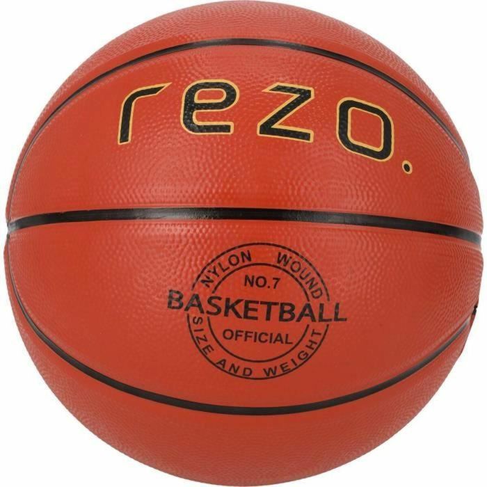Rezo Balón de Baloncesto de Caucho Resistente Talla 7 Marrón. Ideal para Entrenamientos y Partidos, con Gran Durabilidad y Uso Versátil. 0 Rezo Balón de Baloncesto de Caucho Resistente Talla 7 Marrón. Ideal para Entrenamientos y Partidos, con Gran Durabilidad y Uso Versátil. 0