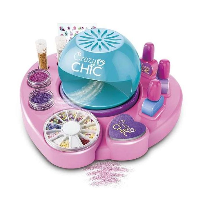 Clementoni Estudio de Uñas Cool Nail Art Se Abre y Se Cierra Incluye Muchos Accesorios 38,5x28,5x7,8 cm 4