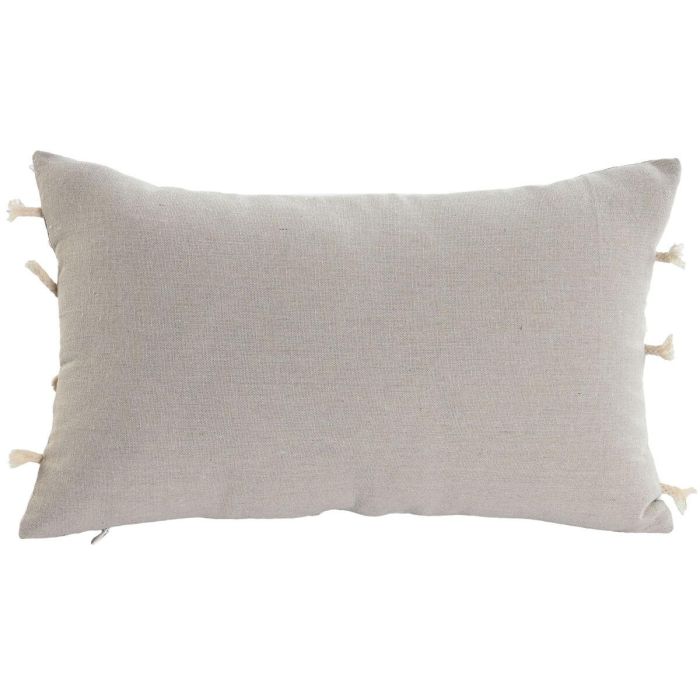 Cojin Boho DKD Home Decor Beige Blanco 30 x 50 cm 2