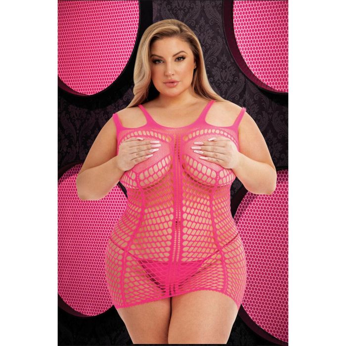 Vestido Lapdance Rosa (Queen size) 3