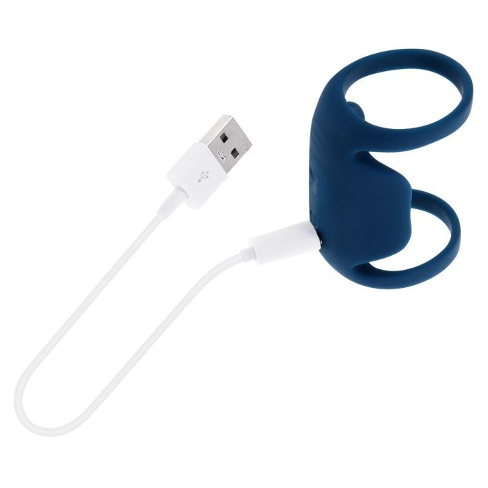 Anillo Vibrador Evolved Playboy Azul 21 Anillo Vibrador Evolved Playboy Azul 21