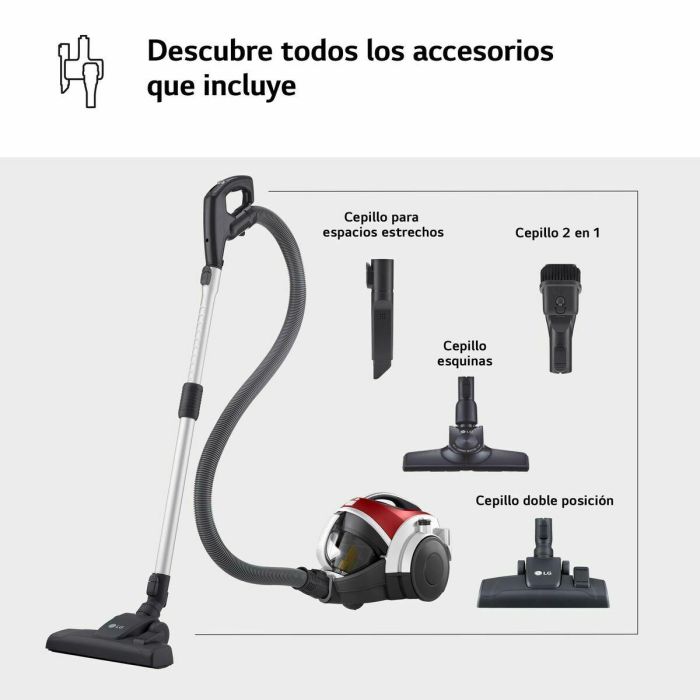 Aspirador LG VC5506NHTB 650 W 9 Aspirador LG VC5506NHTB 650 W 9