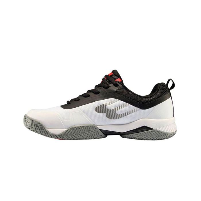 Zapatillas de Padel para Adultos Bullpadel Performance Hybrid 24I Blanco Negro 3 Zapatillas de Padel para Adultos Bullpadel Performance Hybrid 24I Blanco Negro 3