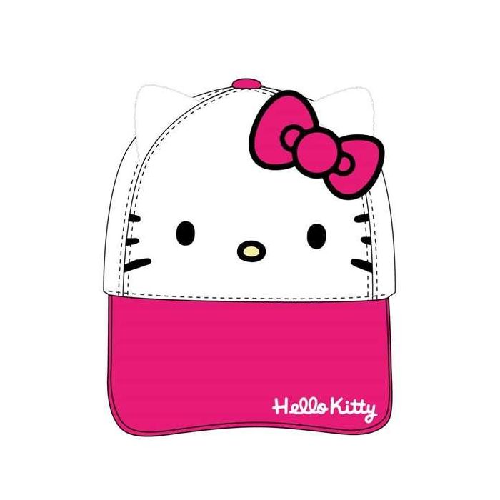 Cerdá Gorra Blanca de Visera Curva con Aplicaciones Hello Kitty Talla 53 cm para Niños y Niñas, Ideal a partir de 1 Año 0 Cerdá Gorra Blanca de Visera Curva con Aplicaciones Hello Kitty Talla 53 cm para Niños y Niñas, Ideal a partir de 1 Año 0
