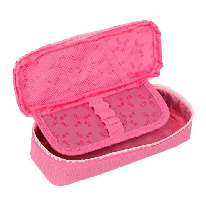 Estuche Escolar BlackFit8 Glow up Rosa (22 x 5 x 8 cm) 2