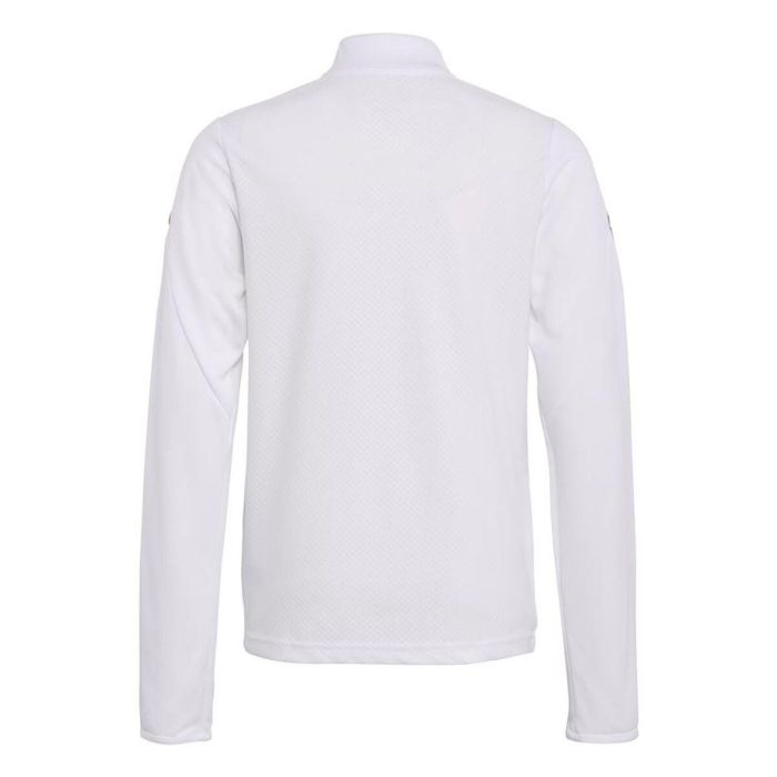 Camiseta de Manga Larga Infantil Adidas Tiro 23 Blanco Fútbol M 4