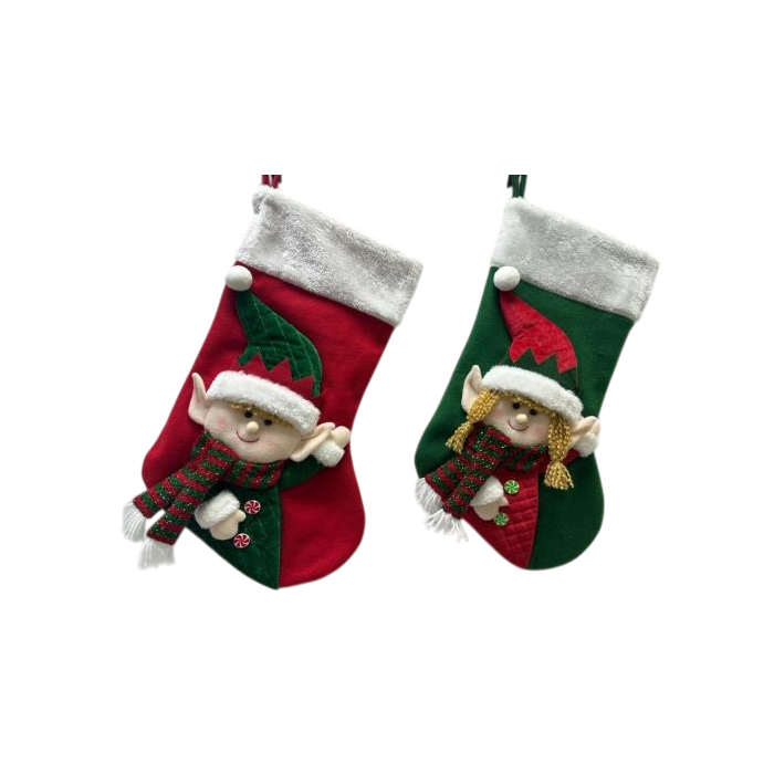 Calcetin Navidad Tradicional DKD Home Decor Multicolor 2 x 50 x 27 cm (6 Unidades) 0 Calcetin Navidad Tradicional DKD Home Decor Multicolor 2 x 50 x 27 cm (6 Unidades) 0