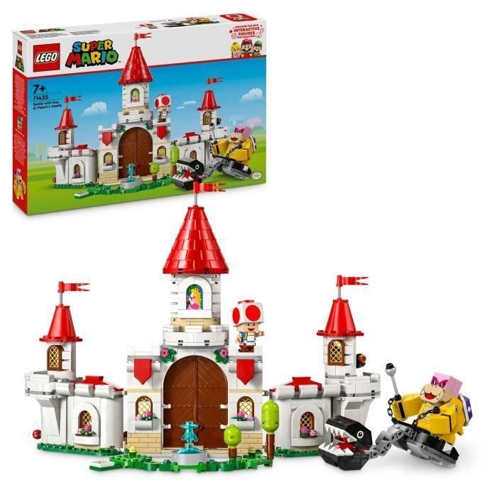 LEGO Super Mario 71435 Lucha contra Roy en el Castillo de Peach - Set de personajes de Nintendo LEGO Super Mario 71435 Lucha contra Roy en el Castillo de Peach - Set de personajes de Nintendo