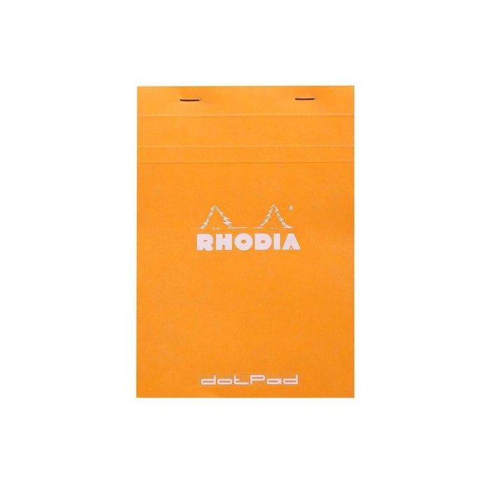 Bloc De Notas Clairefontaine Rhodia Tapa Blanda A5 80H Cd.5 Naranja 10 unidades