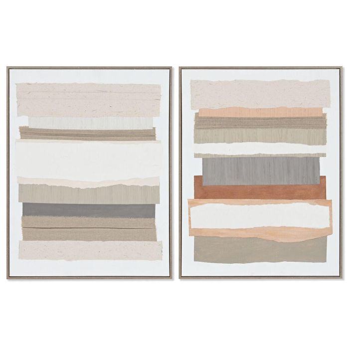 Lienzo Home ESPRIT Pino Lienzo 62 x 4,5 x 82 cm 62,3 x 4,5 x 82,3 cm