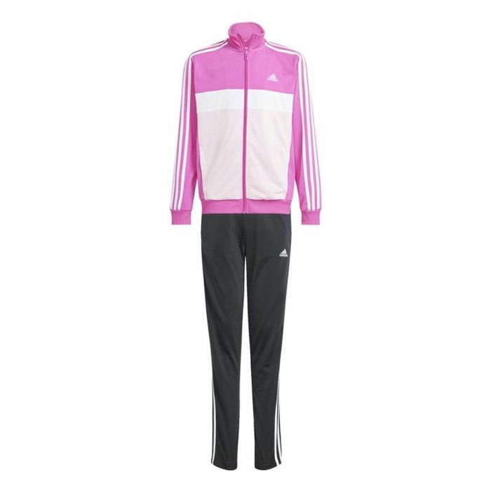 Chándal Mujer Adidas 3Stripes Tiberio Negro Rosa oscuro 0 Chándal Mujer Adidas 3Stripes Tiberio Negro Rosa oscuro 0