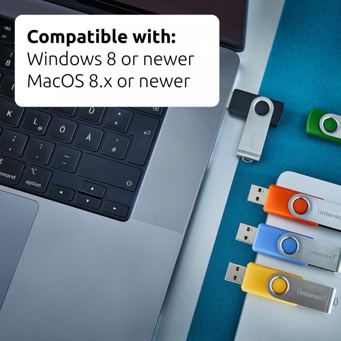 STICK Intenso Office Line 256GB USB Stick 3.2 Multipack x5 bunt 10 STICK Intenso Office Line 256GB USB Stick 3.2 Multipack x5 bunt 10