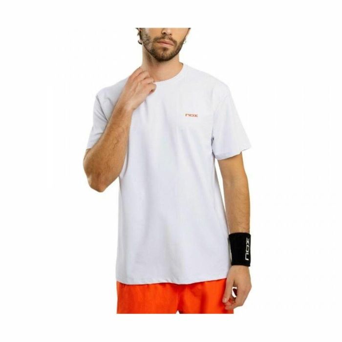 Camiseta de Manga Corta Hombre Nox Team Regular Blanco 2
