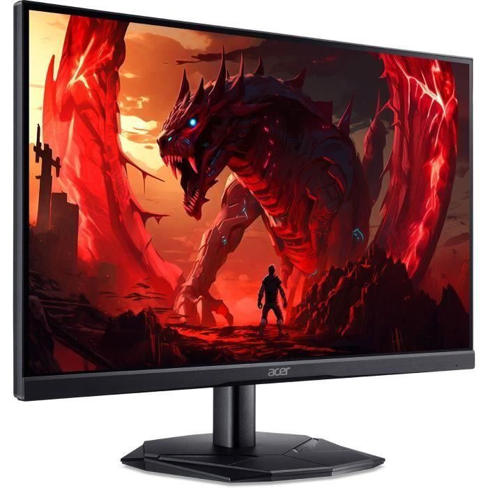 Pantalla de PC - ACER - KG241Y P3bip - 23,8 FHD - Panel VA - 180 Hz - 0,5 ms - 1 HDMI 1 DP - AMD FreeSync Premium - Negro 2