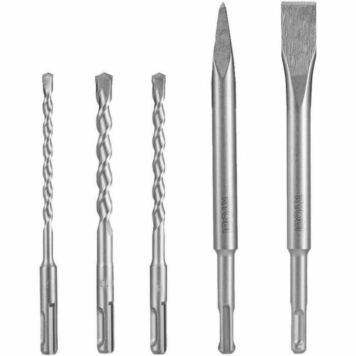 Set de brocas Ryobi RAKSP05 Cincel Metal 5 Piezas 1