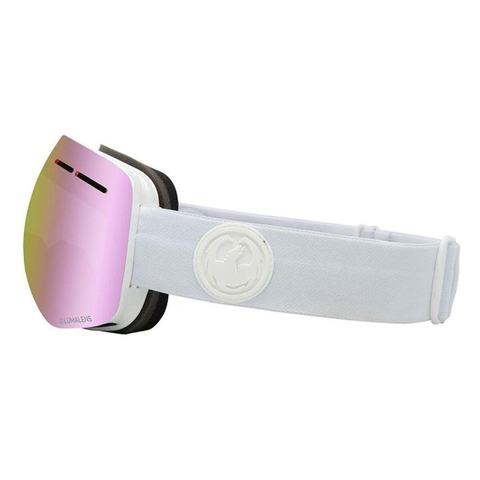 Gafas de Esquí Snowboard Dragon Alliance X1s Blanco Rosa 2 Gafas de Esquí Snowboard Dragon Alliance X1s Blanco Rosa 2