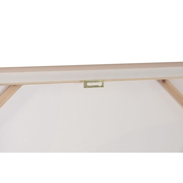 DKD Home Decor Cuadro Scandi Blanco Dorado 62 x 62 cm (4 Unidades) DKD Home Decor Cuadro Scandi Blanco Dorado 62 x 62 cm (4 Unidades)