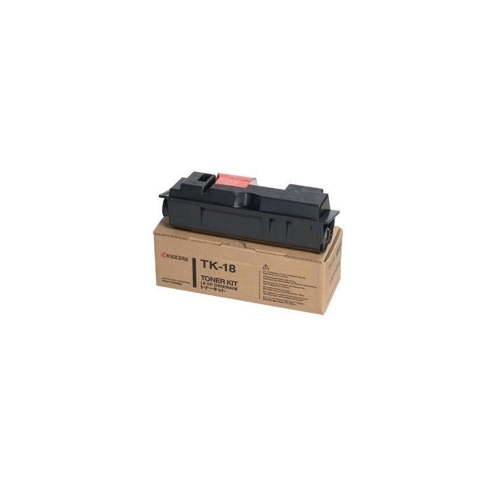 Kyocera TK-18 Tóner Negro Original 7200 páginas para FS-1018MFP, FS-1020D, FS-1118MFP