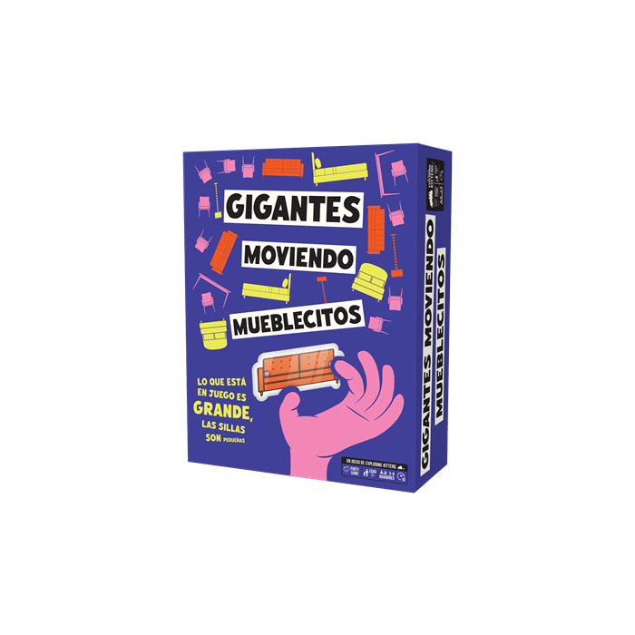 Juego de Mesa Gigantes Moviendo Mueblecitos