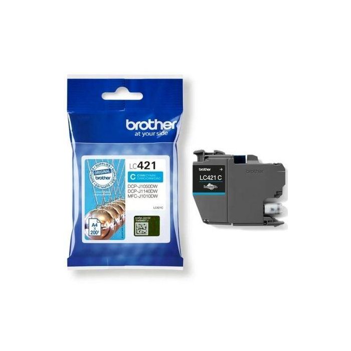 Brother Tinta Cian Mfc-J1010Dw - Dcp-J1050Dw Brother Tinta Cian Mfc-J1010Dw - Dcp-J1050Dw