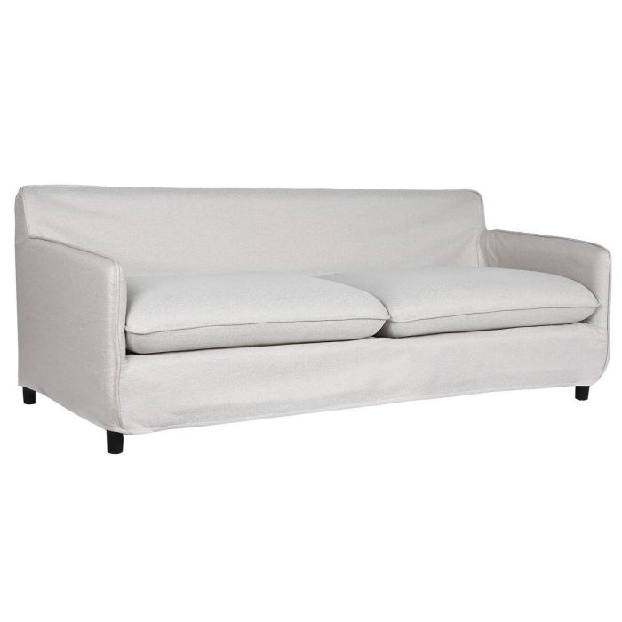 Sofá Home ESPRIT Beige Moderno 196 x 85 x 90 cm 2 Sofá Home ESPRIT Beige Moderno 196 x 85 x 90 cm 2