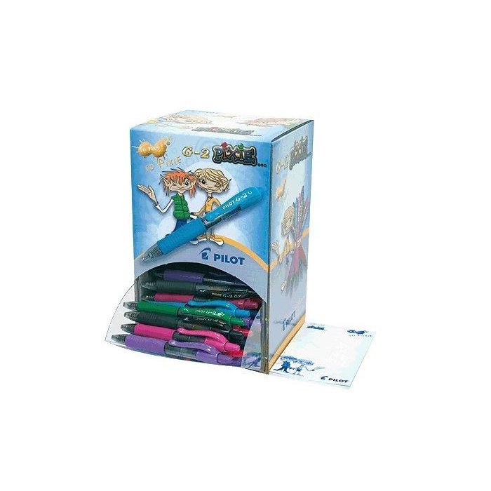 Roller Gel Rt. Pilot G-2 Xs Pixie 0,7 Expositor De 84