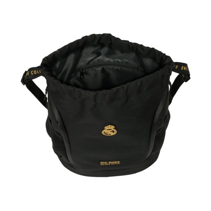 Mochila Saco Infantil Real Madrid C.F. Negro 35 x 40 x 1 cm 3