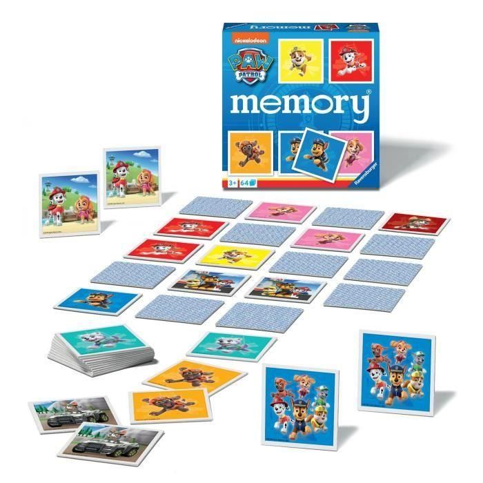 Gran memoria - Pat'patrol -4005556208876 - Ravensburger 1 Gran memoria - Pat'patrol -4005556208876 - Ravensburger 1