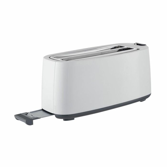 Tostadora EDM 07799 White Design 1400 W Doble ranura 2