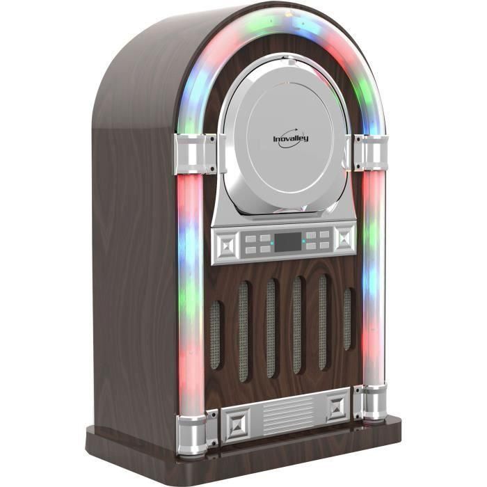 INOVALLEY RETRO13N Juke Box - Reproductor de CD - Bluetooth 1