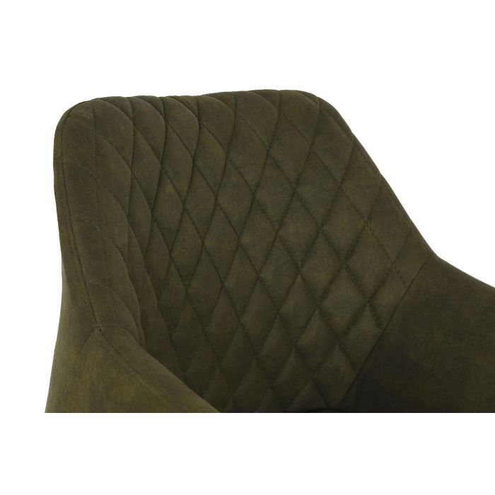 Silla Loft DKD Home Decor Verde Negro 58 x 83 x 55 cm 2 Silla Loft DKD Home Decor Verde Negro 58 x 83 x 55 cm 2