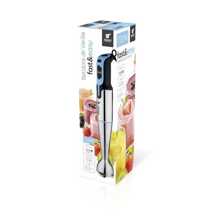 Batidora Mano Thulos Th - Bm512 Azul 700 W 1 Batidora Mano Thulos Th - Bm512 Azul 700 W 1