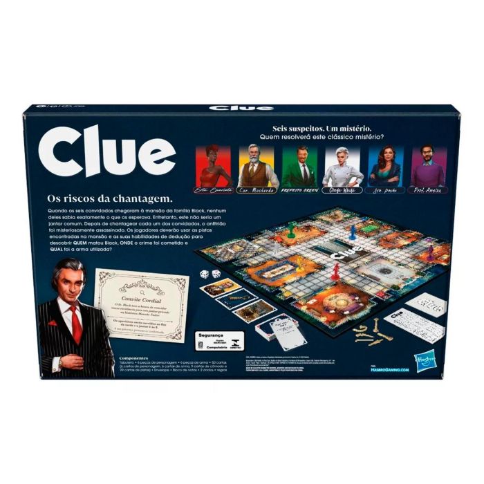 Cluedo Refresh En Portugués F6420 Hasbro Games 1 Cluedo Refresh En Portugués F6420 Hasbro Games 1