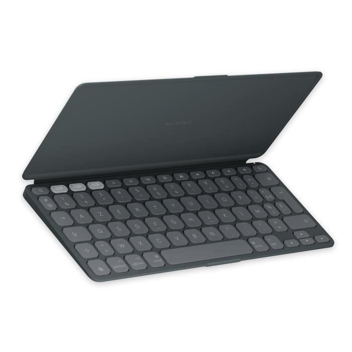 Teclado portátil - Inalámbrico - Logitech - Keys-To-Go 2 - para Ipad - AZERTY - Grafito Teclado portátil - Inalámbrico - Logitech - Keys-To-Go 2 - para Ipad - AZERTY - Grafito