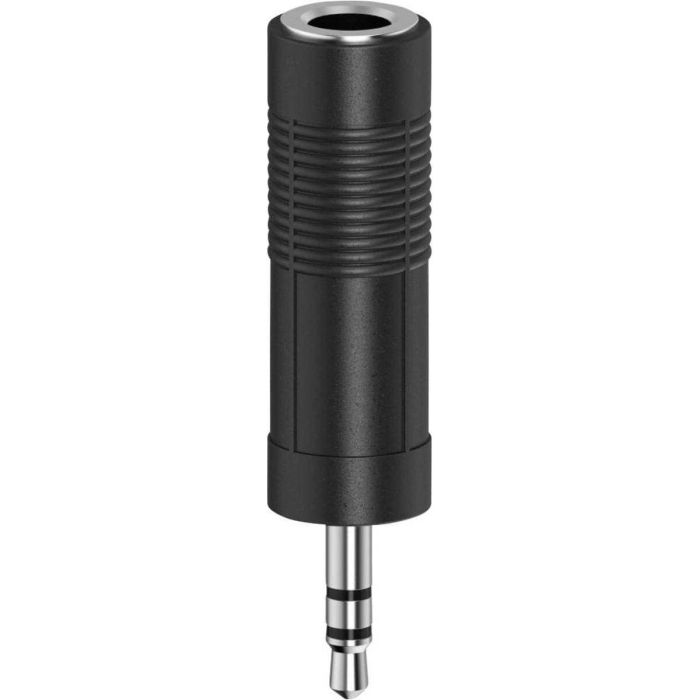 Adaptador Audio Jack Hama 00205196 Negro 1 Adaptador Audio Jack Hama 00205196 Negro 1