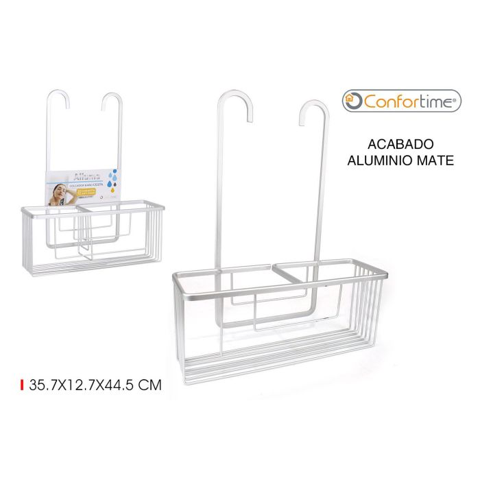 Colgador de baño con cesta grande Alluma - Confortime (6 Unidades) Colgador de baño con cesta grande Alluma - Confortime (6 Unidades)