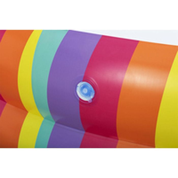 Bestway Piscina Infantil 2 Aros Arcoiris 206x206x51 cm +6 Años Jardin 54443 18