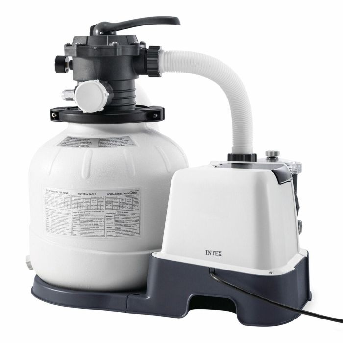Intex 26676 Sistema de Filtración y Tratamiento de Sal 2 en 1 - Filtro de Arena 6m³/h para Piscinas hasta 32m³ 15