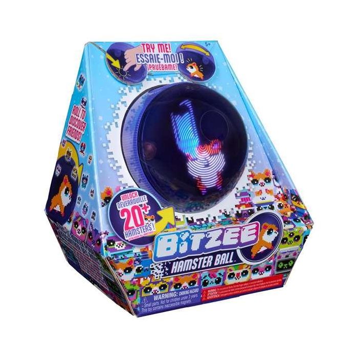 Mascota digital bitzee hamsterball.personaliza la mascota con 25 accesorios. 19,05x20x12,07 cm 1 Mascota digital bitzee hamsterball.personaliza la mascota con 25 accesorios. 19,05x20x12,07 cm 1